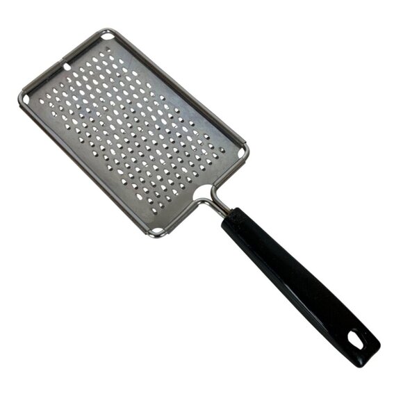 Vintage Ecko Stainless Steel Grater With Black Handle Kitchen Tool Made in USA - Picture 2 of 5